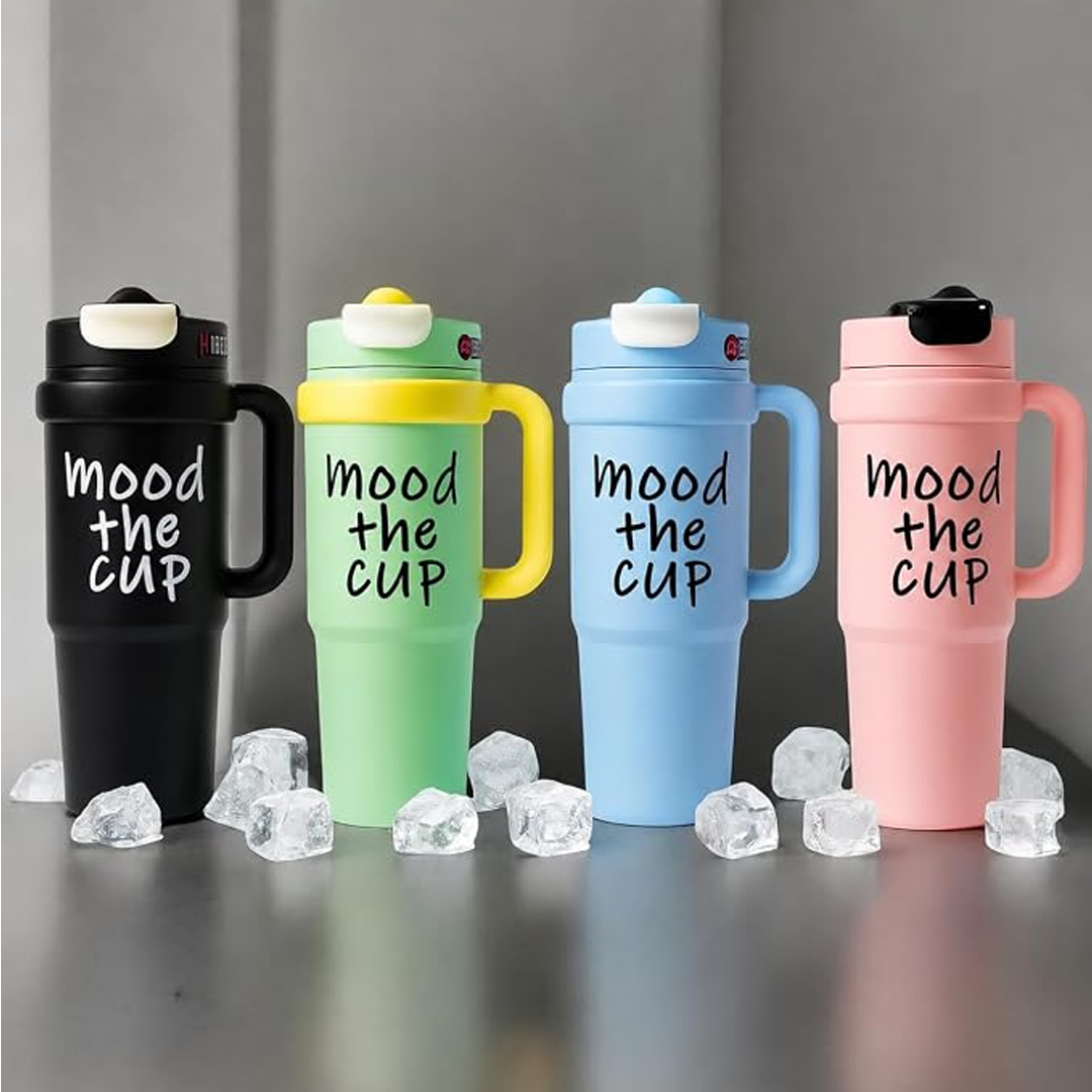 Mood-the-Cup-900ml-Insulated-Tumbler-with-Handle-&-Flip-Straw-Lid Mood the Cup 900ml Insulated Tumbler with Handle & Flip Straw Lid - Image 1