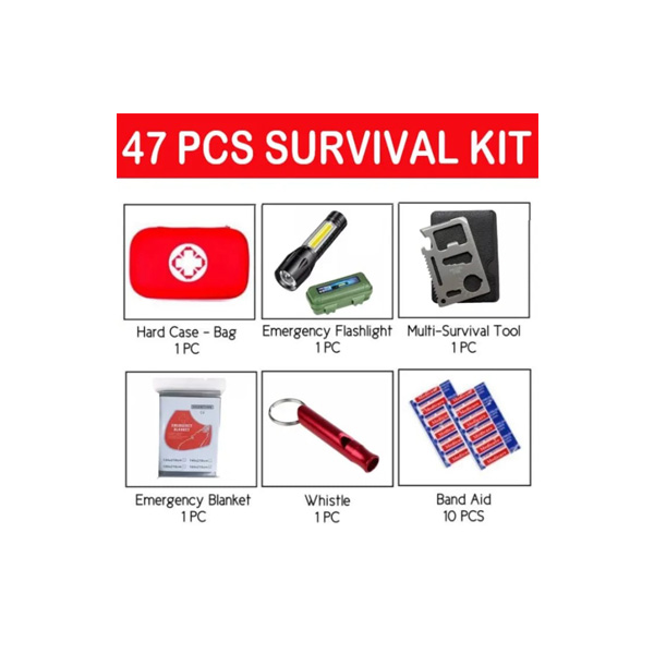 Survival Kit 47 Pcs Price in Sri Lanka