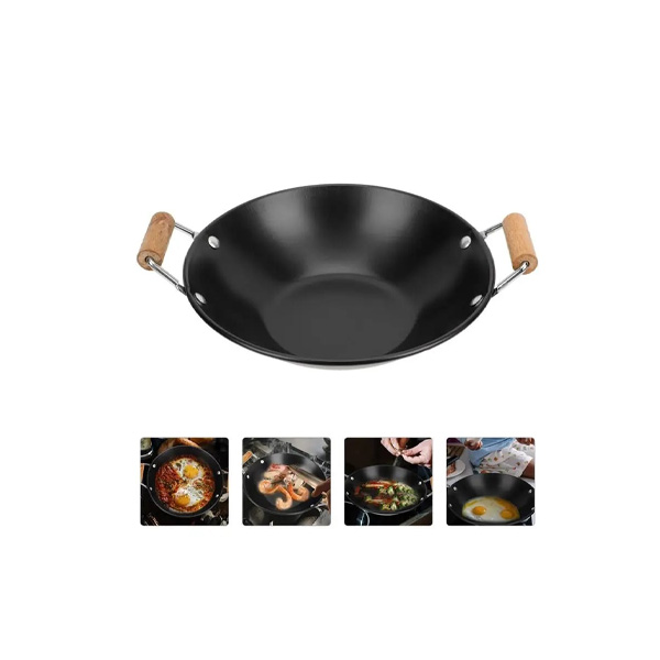 Stainless Steel Wok Pan with Handle 10-inch Best Price in Sri Lanka 2024