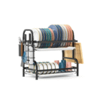 2‑Layer Large Capacity Dish Rack - Image 2