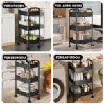 3-Layer Multipurpose Storage Trolley - Image 3