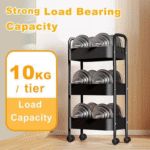 3-Layer Multipurpose Storage Trolley - Image 4