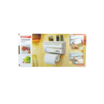 3 in 1 Kitchen Wall Mounted Paper Holder - Image 2