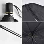 Car Windshield Umbrella with Leather Pouch - Image 5