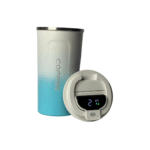 Double colour Smart Temperature Travel Coffee Mug with LED Display - Image 2