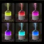 Volcano Light Humidifier - 200ml LED Flame Diffuser - Image 3