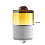 Volcano Light Humidifier - 200ml LED Flame Diffuser - Image 4