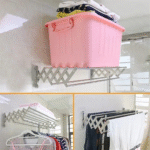 Wall-Mounted Stainless Steel Clothes Rack – 80cm - Image 5