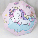 Unicorn Design Kids Umbrella - Image 2