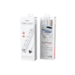 Yesido MC27 4 AC Outlets & 4 USB Power Strip with PD & Fast Charge Extension Power Cord - Image 2