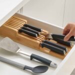 Joseph Joseph DrawerStore Bamboo Knife Organiser - Image 2