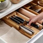Joseph Joseph DrawerStore Bamboo Knife Organiser - Image 3