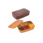 Rectangle Masala Box with 6 Compartments - Image 2