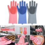 Silicone Wash Gloves - Image 2