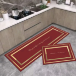 2 in 1 Luxury Water Absorbed Carpet Box Design Floor Mat - Image 2