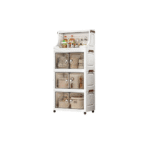 4 Layer Foldable Multi Storage Cabinet