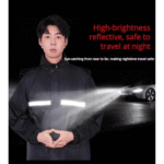 Heavy Material Adult Bike Raincoat Suit Jacket Pants Full Set - Image 2