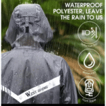 Heavy Material Adult Bike Raincoat Suit Jacket Pants Full Set - Image 3