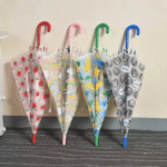 Heavy Quality Printed Transparent Medium Size Umbrella - Image 2