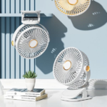 Portable Desk Clip On Lighting Fan - Image 3