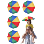 Portable Kids and Adults Head Umbrella - Image 3