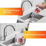 Portable Self-Wringing Kitchen Sponge Wiper - Image 2