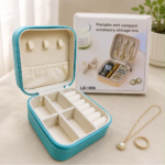 Jewelry Organizer Box Compact And Portable Storage
